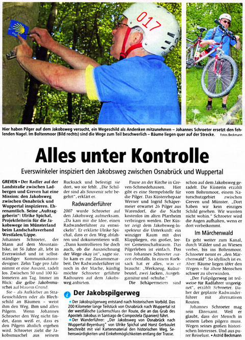 Artikel aus der MZ